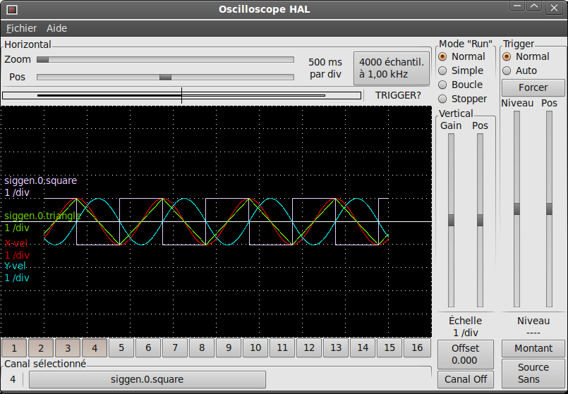 Capture d'ondes