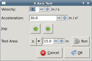 Achsen-Test