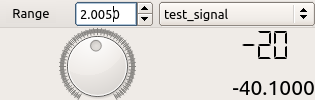 QtVCP test_dial Panel - Testwahl VCP