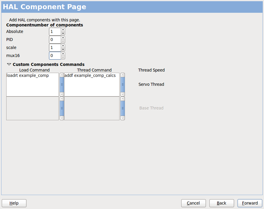 HAL Components