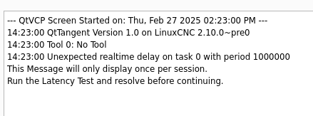 QtVCP `MachineLog`: Machine Log Widget