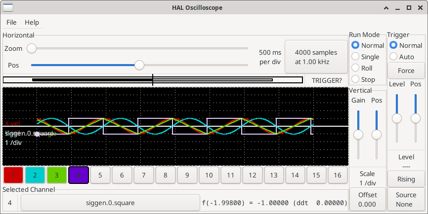 Захваченные сигналы