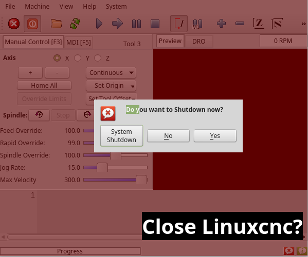 Накладання фокуса QtVCP