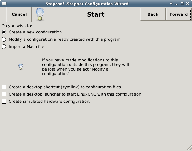 Вступна сторінка StepConf