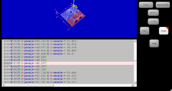 Потворний користувацький екран QtVCP