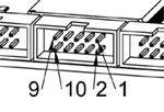 Numeración de pines de conectores GPIO