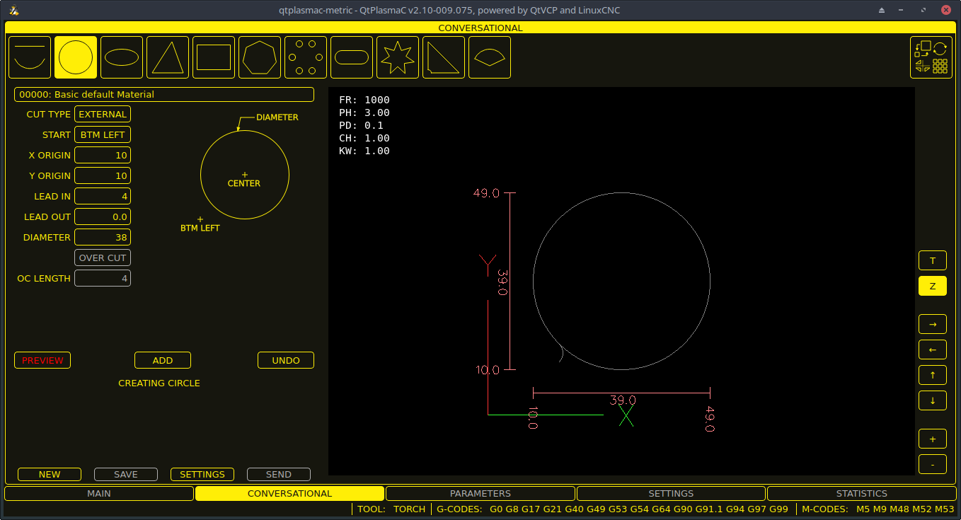 qtplasmac conversational