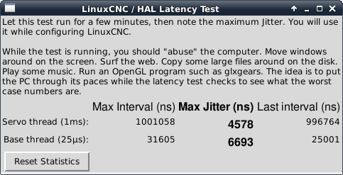 HAL Latency Test